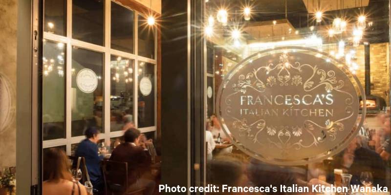 3. Francesca’s Italian Kitchen - Wanaka Restaurants- Where To Eat In Wanaka