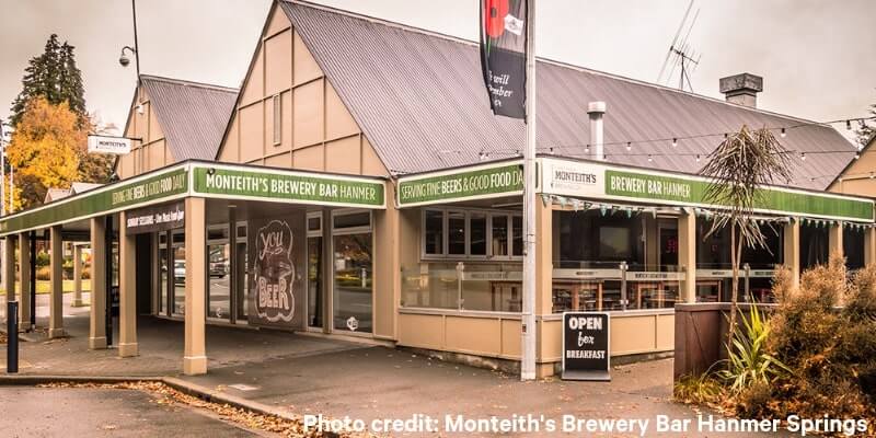 Monteith’s Brewery Bar Hanmer Springs