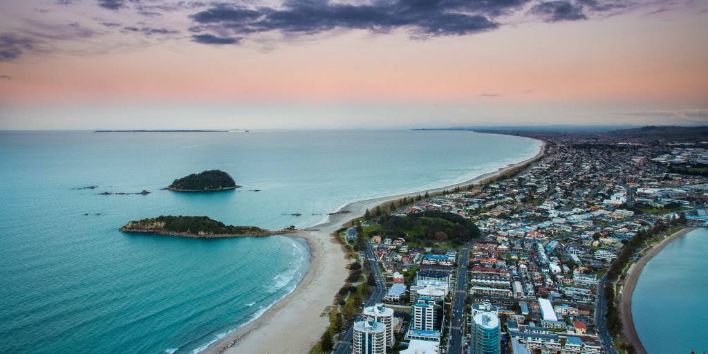 2. Snuggle up and watch the sunset on Mt Maunganui - Romantic Experiences in New Zealand