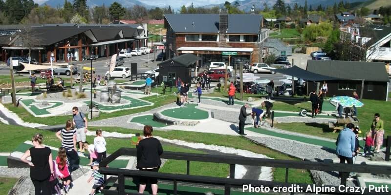 Have a family friendly golf competition at Hanmer Springs Golf Club