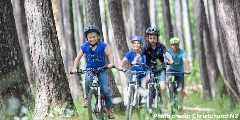 Head out on a bike ride in Hanmer Springs