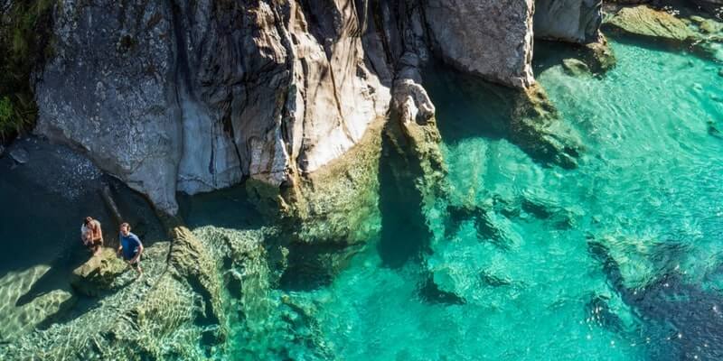 The Blue Pools - Haast Pass