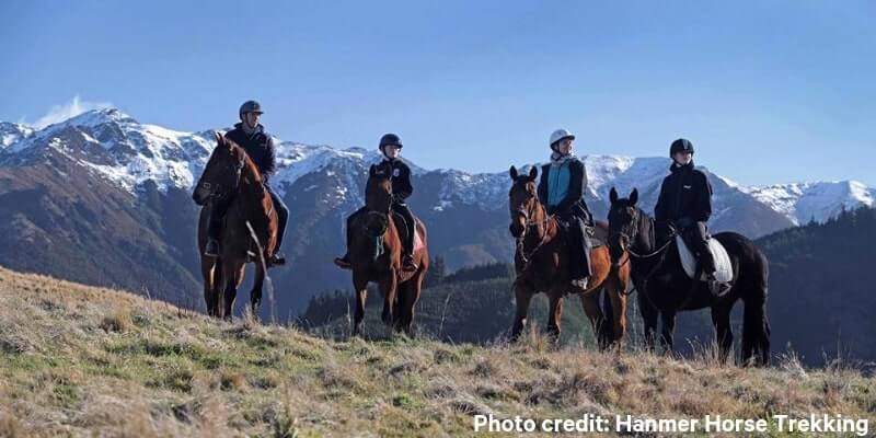 Ride a horse through Hurunui District Hanmer Springs