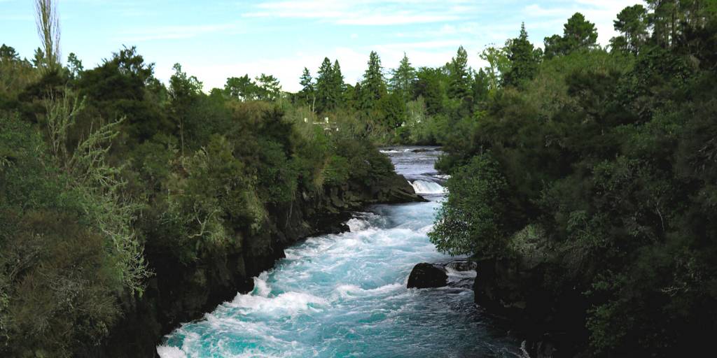 1. Taupō- Gaze upon the natural wonder of Huka Falls. - North Island Activities