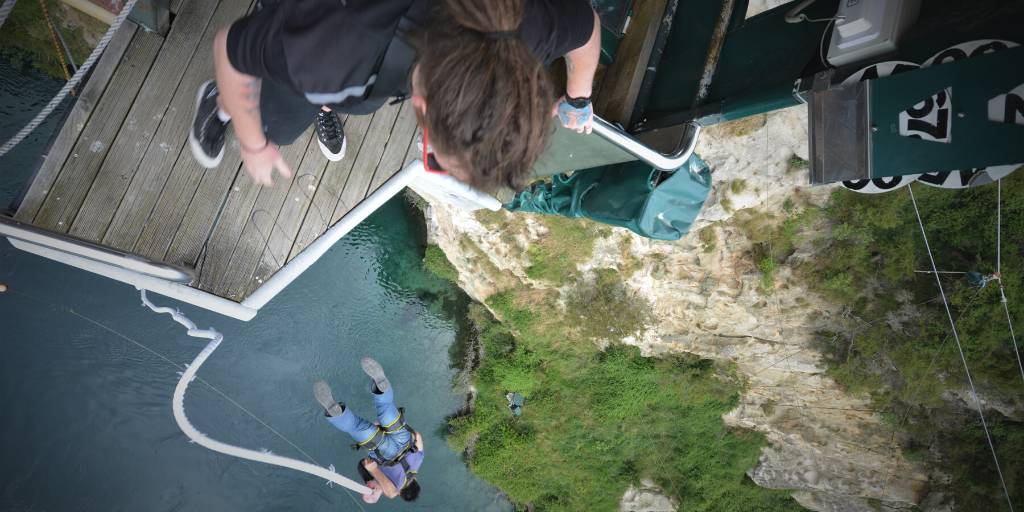 4. Taupō- Get your adrenaline pumping at Taupō Bungy & Swing. - North Island Activities